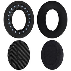Replacement Ear Pads for Bose QC35/QC35 II – Cooling Gel Cushions (Black)