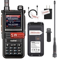 RT-470X Multi-Band Ham Radio 256CH Aviation Air Band NOAA Marine Walkie Talkie