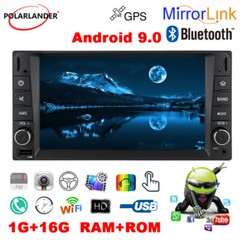 2 Din Mirrorlink Bluetooth Car Radio Stereo WiFi Android 9.0 7″ Touch Screen GPS