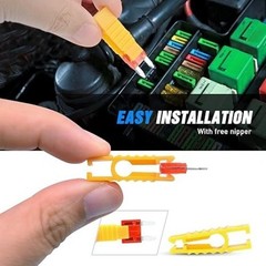 120Pcs Blade Fuses Assortment 5, 7.5, 10, 15, 20, 25, 30 AMP Regular Mini ATM/AP