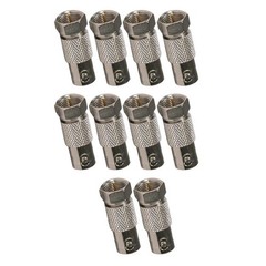 Zinc alloy+Copper BNC Female to F Type Male Adapter Durable Repalcement Parts