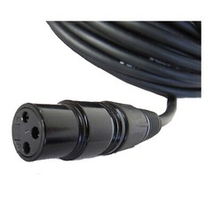15ft 3-Pink Male XLR Mic Cable to 3 Pin Shielded XLR Female Cable for PA Audio