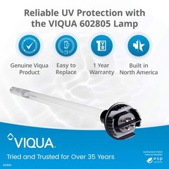 Viqua 602805 UV Lamp for D, D4, D4+, D4-V, C, C4, IHS22-D4