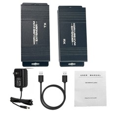 60M HDMI KVM Extender over Ethernet Cat5e/6 HDMI USB RJ45 Extender Keyboard Mous