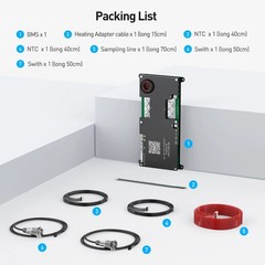 JK BMS 4S-8S 12V 24V 200A LifePo4 Li-ion LTO battery BMS 2A Active Balance lot