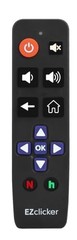 Universal Big Button Remote for Roku TVs – Easy to Use, Not for Stick/Box, Black