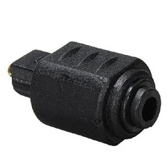 Optical 3.5mm Female Mini Jack Plug To Digital Toslink Male Audio Adapter