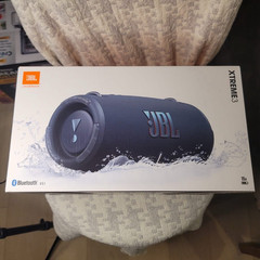 JBL Xtreme 3 Portable Bluetooth Speaker w/ Carrying Strap, Blue
