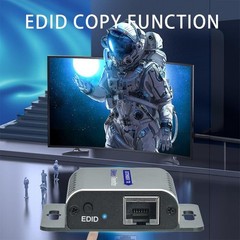 HDMI Extender Over Ethernet, HDMI Over cat5e/6, 1080P@60Hz up to 200FT HDMI t…