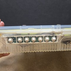 CLEAR TECH 13” Transparent LED TV ~ CTTVLED13 ~ Prison Jail ~TESTED ~ No Remote