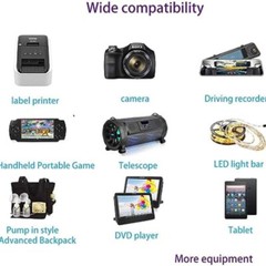 Car DC Adapter for FMUSER FU-01A 1W SDA-01A,FU-05b 0.5W