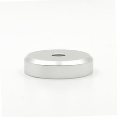 45 Record Adapter Silver 45 RPM