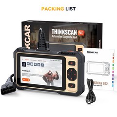 2025 ThinkScan 662 Professional ABS SRS Engine OBD2 Scanner Diagnostic Tool NEW