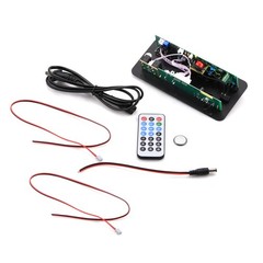1 Set Multi-function Audio Amplifier Board Bluetooth 5.0 FM radio/Treble/Bass