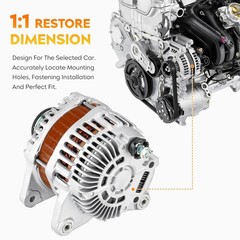 New Alternator Nissan Sentra 2.0L & Versa 1.8L 2007/2009,NV200 2.0L 2013 2014