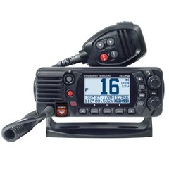 Standard Horizon VHF Marine Boat Radio Fixed Mount Eclipse Class D DSC NOAA 25W