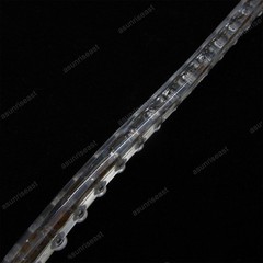 Blue 24cm 24LED PVC Flexible LED Strip Light Waterproof for Car Motorcycle