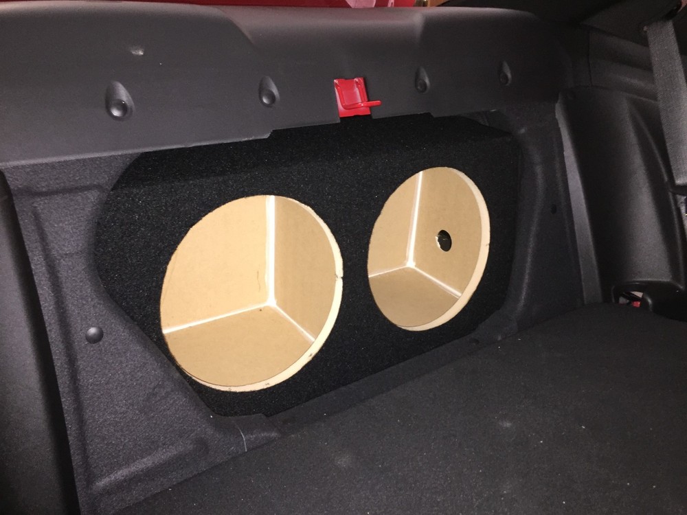 Zenclosures 2016-2023 Chevy Camaro FRONT FIRE 2-12″ Subwoofer Speaker Sub Box