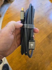 8K 24 Foot Braided HDMI Cable 24K Gold-plated 4K 120Hz 48Gbps HD Dolby 7.1