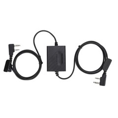 Two‑Way Walkie‑Talkie Repeater Relay Box K‑Head ABS 90cm Cable Signal Amplifier