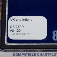 Navionics CF/28PP UK and Ireland Platinum+ Compact Flash CF Card 8GB