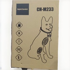 BLUETOOTH SPEAKER Big DOG WIRELESS AUX USB FM RECHARGEABLE LOUD SOUND QUALITY