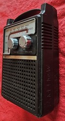 Vintage Kmart AM Portable Radio Model 31-12 S.S. Kresge Hong Kong Tested Works