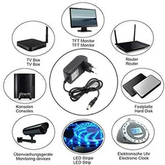 AC 110-240V DC 5V 6V 8V 9V 10V 12V 15V 0.5A 1A 2A 3A Universal Power Adapter Sup