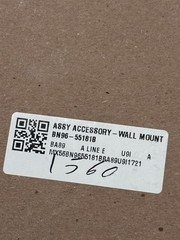 Samsung The Frame 2025 No Gap Wall Mount Only (BN96-55181B)