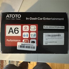 ATOTO A6 Double Din Android Car Entertainment Multimedia Radio A6G2A7PF (2G+32G)