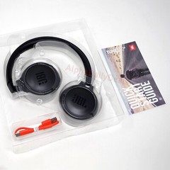 JBL Tune 510BT Black Wireless Bluetooth On-Ear Headset with Mic Extra Pure Bass