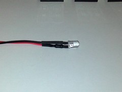 Lot of 1 Red Green Blue RGB Cobra Uniden & Others 12 Volt 5mm LED With Wire Lead