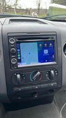 For Ford F250 F350 2006-2014 Apple CarPlay GPS Car Stereo Radio CD DVD Player
