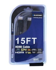 High-Speed HDMI Cable (18 Gbps, 4K/60Hz) – 15 Feet, Black