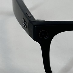 Ray-Ban Meta Wayfarer (Gen 1) Matte Black/Clear to Graphite Green Lens-Excellent