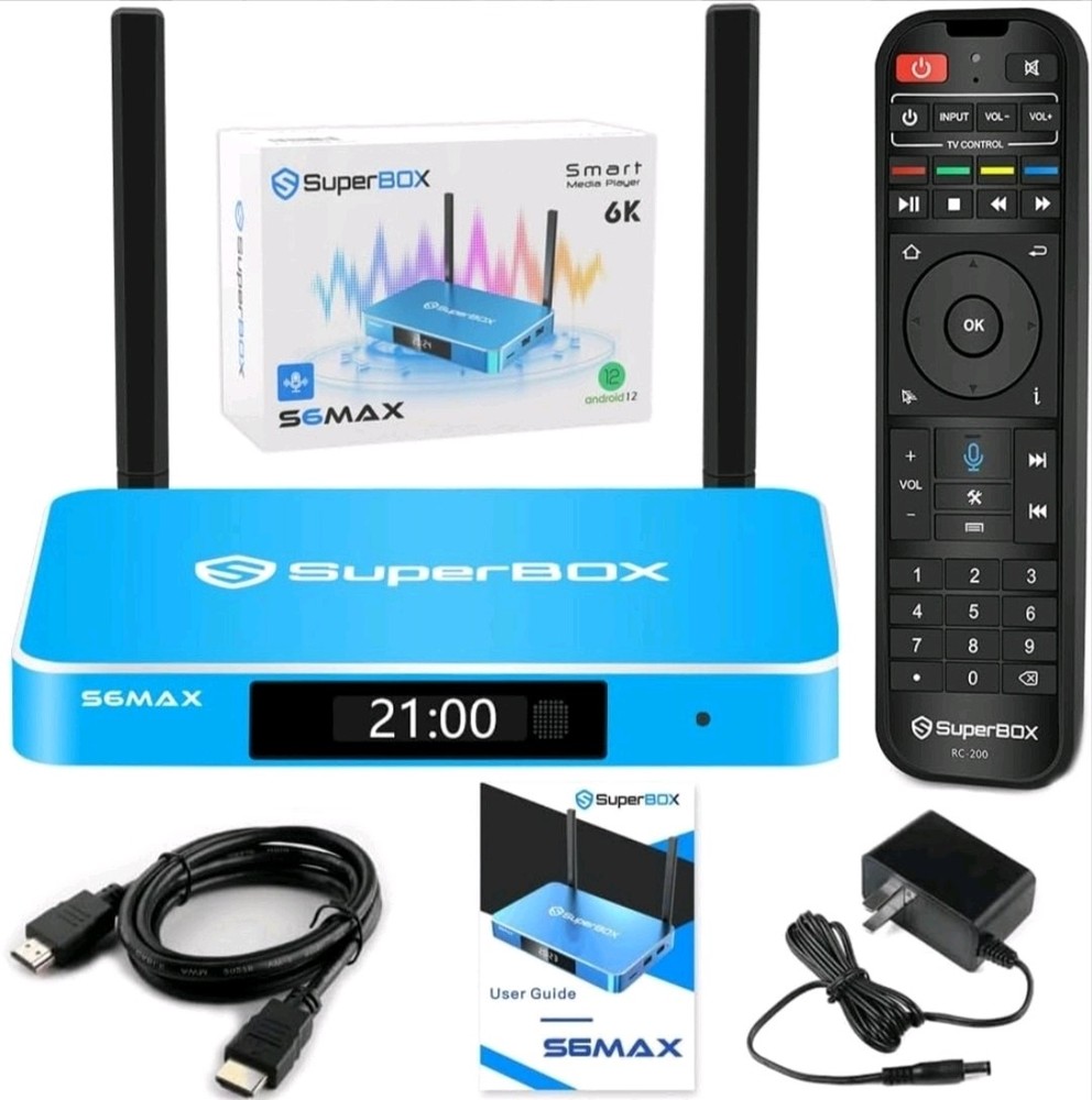 🔥2025 NEWEST SUPERBOX S6 MAX- FREE SHIPPING