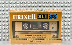 MAXELL XL II 90 VS. IV TYPE II BLANK CASSETTE TAPE (1) (SEALED)
