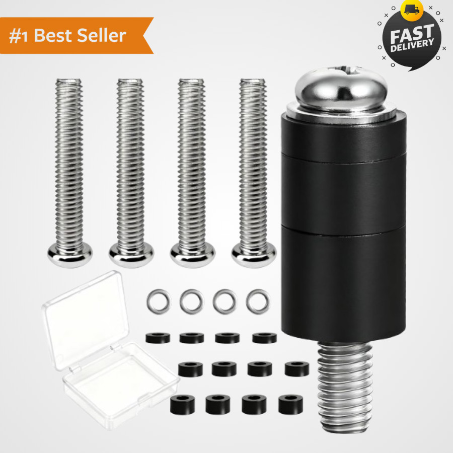 M8 Screws for Samsung TV Mounting Kits M8 x 45mm Pitch 1.25mm VESA Bolts Washers