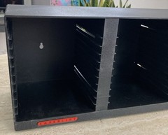 Vintage LASERLINE 36 CD Storage Case Wall Mountable Organizer