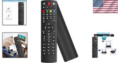 Durable Remote for Super Box, Easy to Use with Immediate Functionality – Black