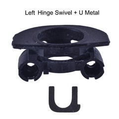 For Sony WH-1000XM4 Headphone Plastic Hinge Swivel + U Metal Replacement