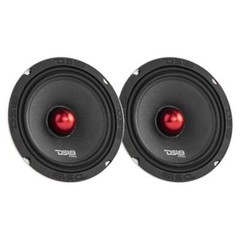 DS18 PRO-X6.4BMPK 6.5″ Car Speakers & Tweeter Package Midrange Speaker Pro Audio