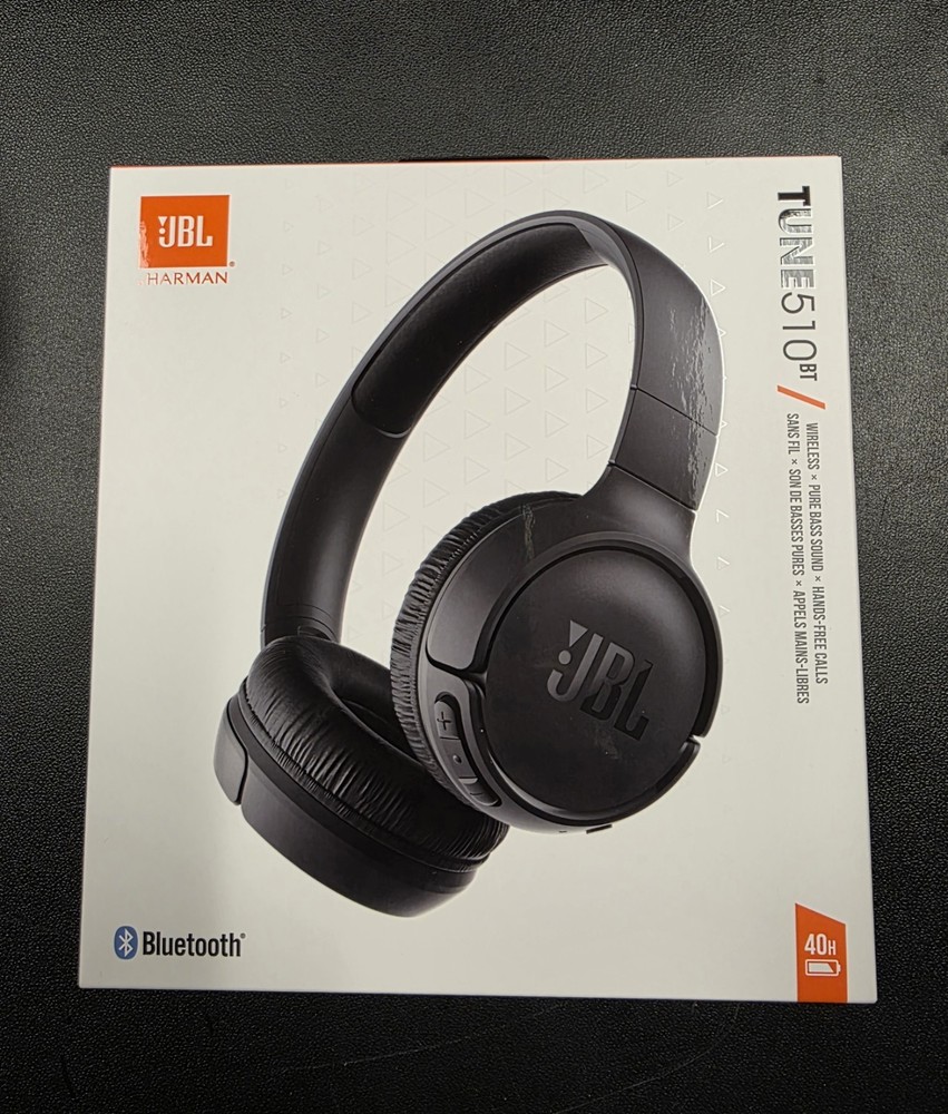 JBL Tune 510BT Wireless Bluetooth On-ear Headphones 40 hr play