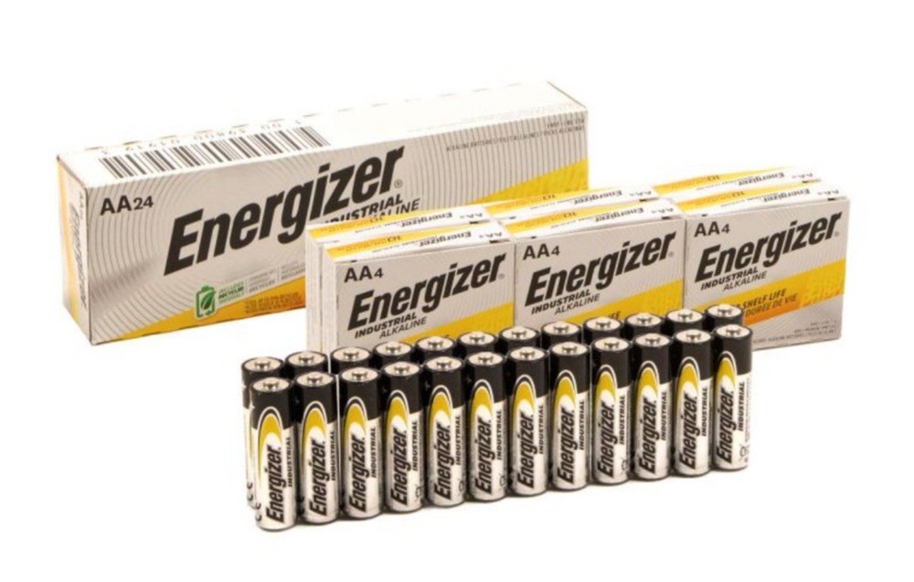Energizer Industrial AA Alkaline Battery 24/Pack (EN91)