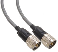 4ft RG-8/U Mini Coax UHF PL-259 Male/Male Grey Coax Cable, R-U8004