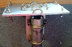ANTENNA MOXON HUB with 2 and 1.5 in U-bolts for the mast