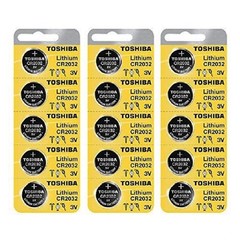 1000 x New Original Toshiba CR2032 CR 2032 3V LITHIUM BATTERY BR2032 DL2032