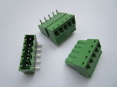 10 pcs Close Angle 5pin 5.08mm Screw Terminal Block Connector Pluggbale Type