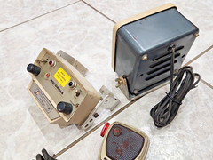 VINTAGE MOTOROLA RADIO SET FOR ANTIQUE POLICE CAR/FIRE TRUCK RESTORATION ADAM 12
