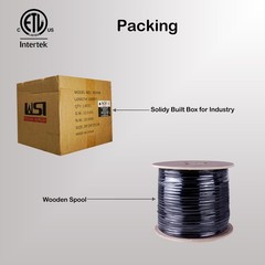 RG59 COAXIAL CABLE VIDEO CABLE ETL CERTIFIED 1000FT